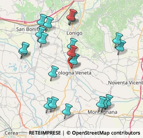 Mappa Via San Michele, 37044 Cologna Veneta VR, Italia (8.9015)