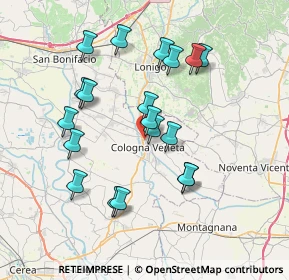 Mappa Via San Michele, 37044 Cologna Veneta VR, Italia (7.00684)