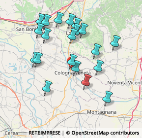 Mappa Via San Michele, 37044 Cologna Veneta VR, Italia (7.423)