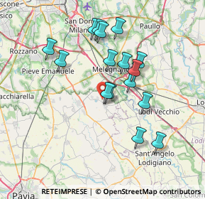 Mappa Cascina Quartiago, 27010 Bascapè PV, Italia (6.66125)