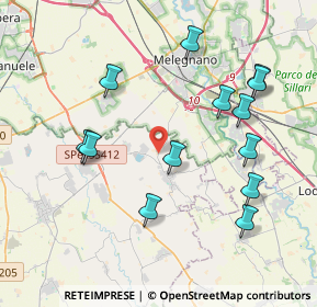 Mappa Cascina Quartiago, 27010 Bascapè PV, Italia (4.15846)