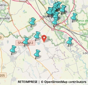 Mappa Cascina Quartiago, 27010 Bascapè PV, Italia (4.6455)