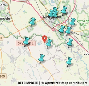 Mappa Cascina Quartiago, 27010 Bascapè PV, Italia (4.21563)