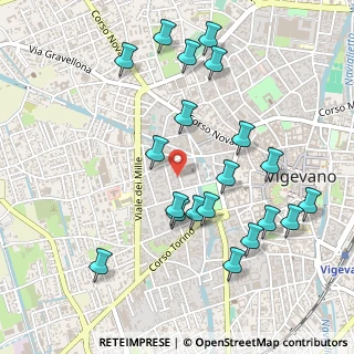 Mappa Via L. Vandone, 27029 Vigevano PV, Italia (0.5395)