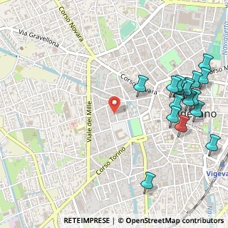 Mappa Via L. Vandone, 27029 Vigevano PV, Italia (0.67765)