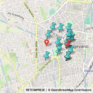 Mappa Via L. Vandone, 27029 Vigevano PV, Italia (0.4465)