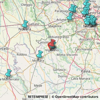Mappa Via Camillo Ugoni, 27029 Vigevano PV, Italia (25.4095)