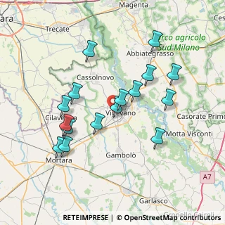 Mappa Via Camillo Ugoni, 27029 Vigevano PV, Italia (7.16125)