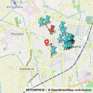 Mappa Via Camillo Ugoni, 27029 Vigevano PV, Italia (0.922)