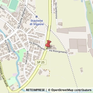 Mappa Via risorgimento 18, 37068 Vigasio, Verona (Veneto)