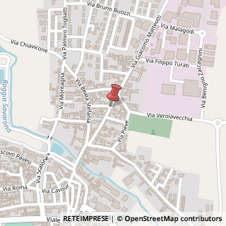 Mappa Via Giacomo Matteotti,  24, 25027 Quinzano d'Oglio, Brescia (Lombardia)