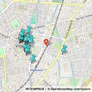 Mappa Via F. Maggi, 27029 Vigevano PV, Italia (0.53)