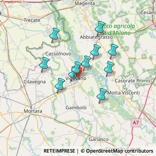 Mappa Via F. Maggi, 27029 Vigevano PV, Italia (5.92182)