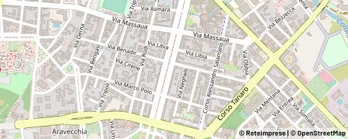 Mappa Vercelli