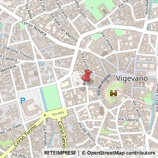 Mappa Via Armando Diaz, 1, 27029 Vigevano, Pavia (Lombardia)