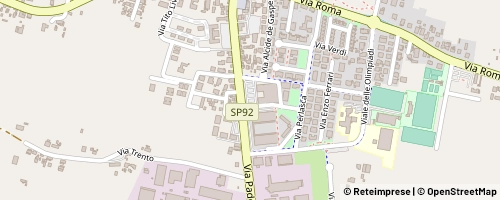 Mappa Maserà di Padova
