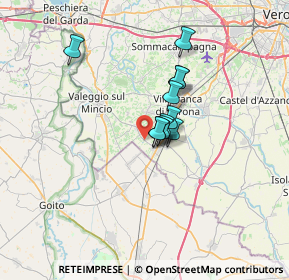 Mappa Località Corte Pisana, 37060 Mozzecane VR, Italia (4.24273)