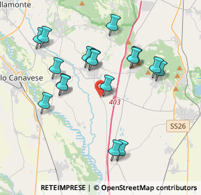 Mappa Viale Madonnina, 10090 San Giusto Canavese TO, Italia (3.78412)