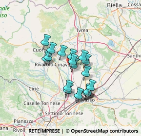 Mappa Viale Madonnina, 10090 San Giusto Canavese TO, Italia (10.4635)