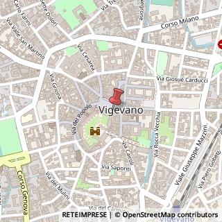 Mappa Piazza Ducale, 27029 Vigevano, Pavia (Lombardia)
