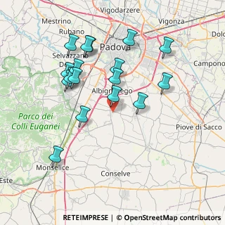 Mappa , 35020 Maserà di Padova PD, Italia (7.52412)