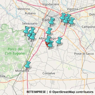 Mappa , 35020 Maserà di Padova PD, Italia (7.20357)