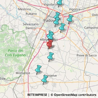 Mappa , 35020 Maserà di Padova PD, Italia (7.61909)