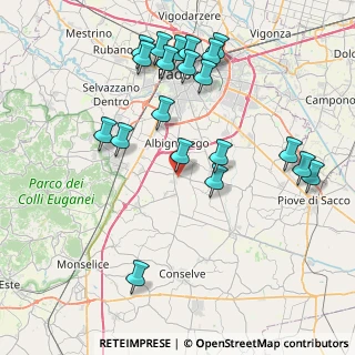 Mappa , 35020 Maserà di Padova PD, Italia (8.7615)
