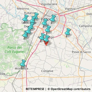 Mappa , 35020 Maserà di Padova PD, Italia (7.62615)