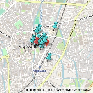 Mappa Via Leonardo da Vinci, 27010 Vigevano PV, Italia (0.26)