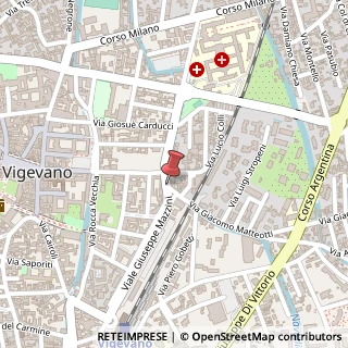 Mappa Via Giuseppe Mazzini,  39, 27029 Vigevano, Pavia (Lombardia)