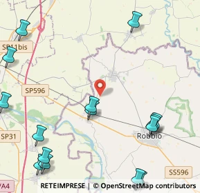 Mappa Via Casc. Borghesa, 27030 Confienza PV, Italia (6.822)