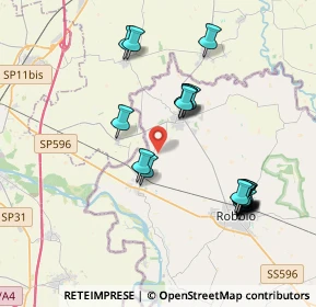 Mappa Via Casc. Borghesa, 27030 Confienza PV, Italia (3.924)