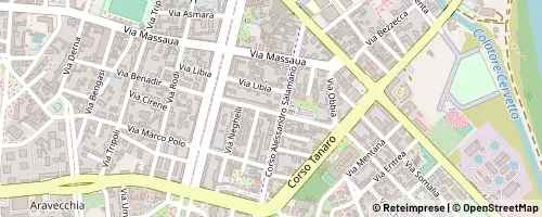 Mappa Vercelli
