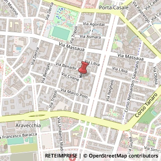 Mappa Via Rodi, 39, 13100 Vercelli, Vercelli (Piemonte)