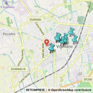 Mappa Via Casimiro Ottone, 27029 Vigevano PV, Italia (0.69)