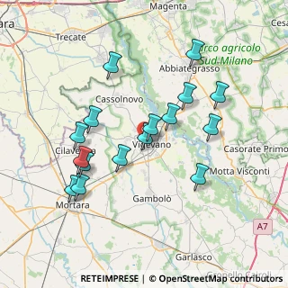 Mappa Via C. Ottne, 27029 Vigevano PV, Italia (7.17813)