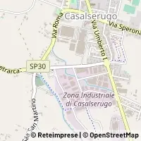 Karte Casalserugo