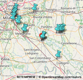 Mappa Via del Guasto, 26900 Lodi LO, Italia (18.184)