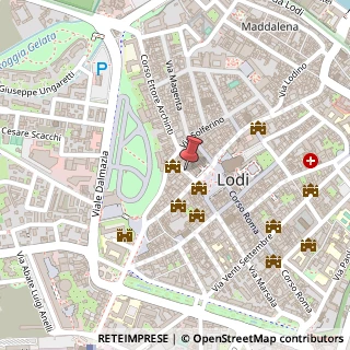 Mappa Via Francesco Gabba, 5, 26900 Lodi, Lodi (Lombardia)