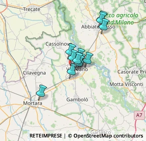 Mappa Via Egidio Sacchetti, 27029 Vigevano PV, Italia (4.44667)