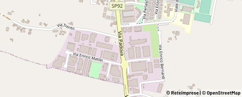 Mappa Maserà di Padova
