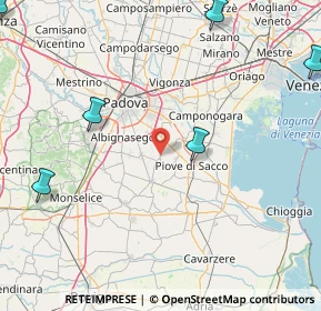 Mappa Via Tommaso Albinoni, 35020 Polverara PD, Italia (35.8675)