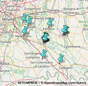 Mappa Via Pallavicino, 26900 Lodi LO, Italia (9.344)