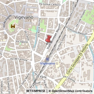 Mappa Viale Giuseppe Mazzini, 12, 27029 Vigevano, Pavia (Lombardia)