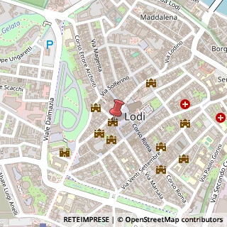 Mappa Piazza della Vittoria, 33, 26900 Lodi, Lodi (Lombardia)