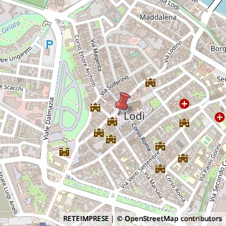 Mappa Piazza della Vittoria, 26900 Lodi LO, Italia, 26900 Lodi, Lodi (Lombardia)