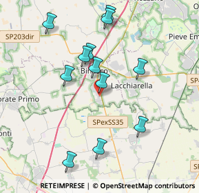 Mappa Via Vincenzo Monti, 20080 Casarile MI, Italia (3.82833)