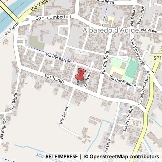 Mappa Via Teiolo, 56, 37041 Albaredo d'Adige, Verona (Veneto)