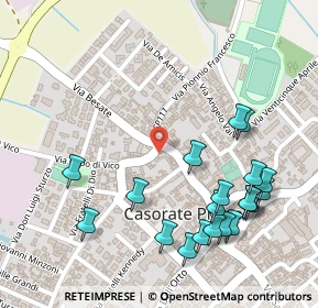 Mappa Via Giuseppe Garibaldi, 27022 Casorate Primo PV, Italia (0.297)